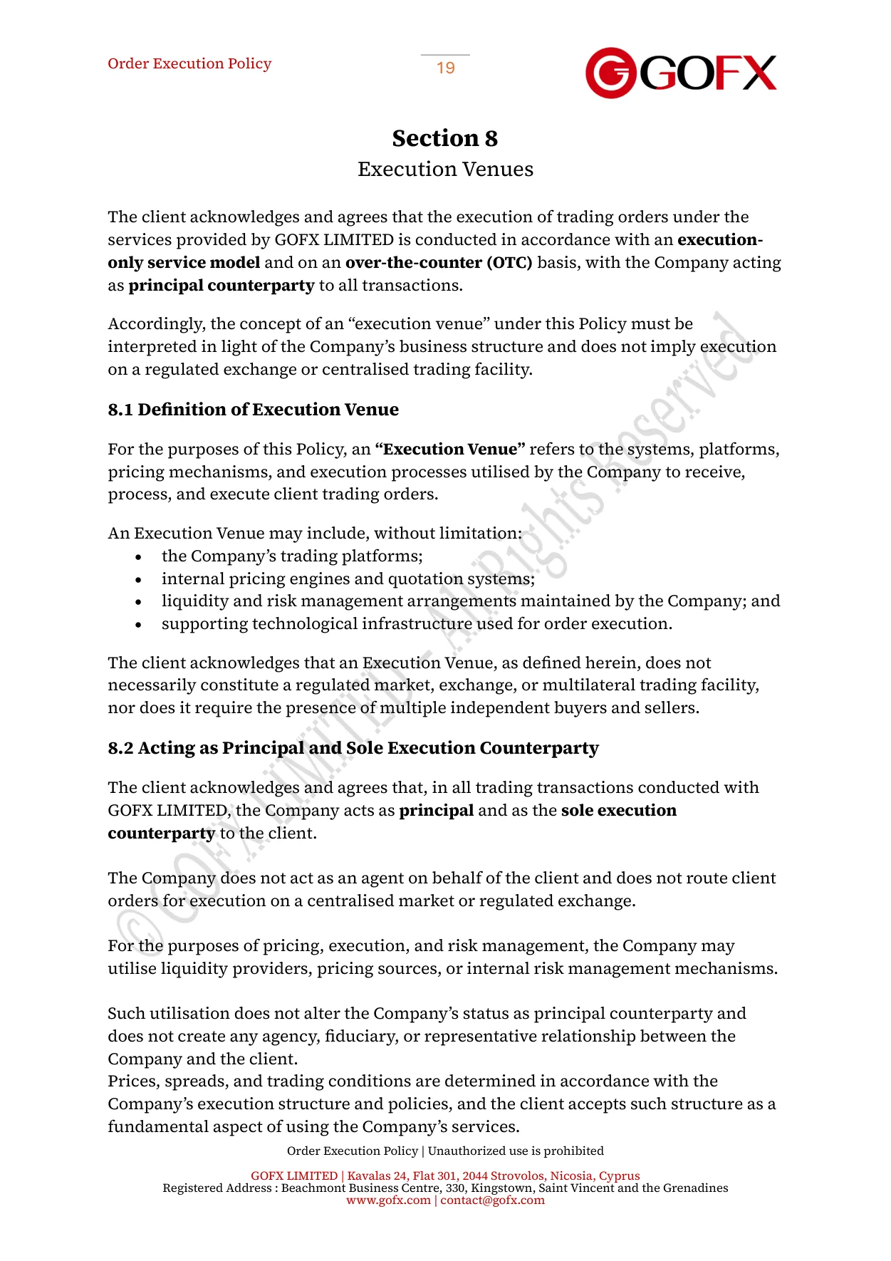 GOFX Order Execution Policy page 24