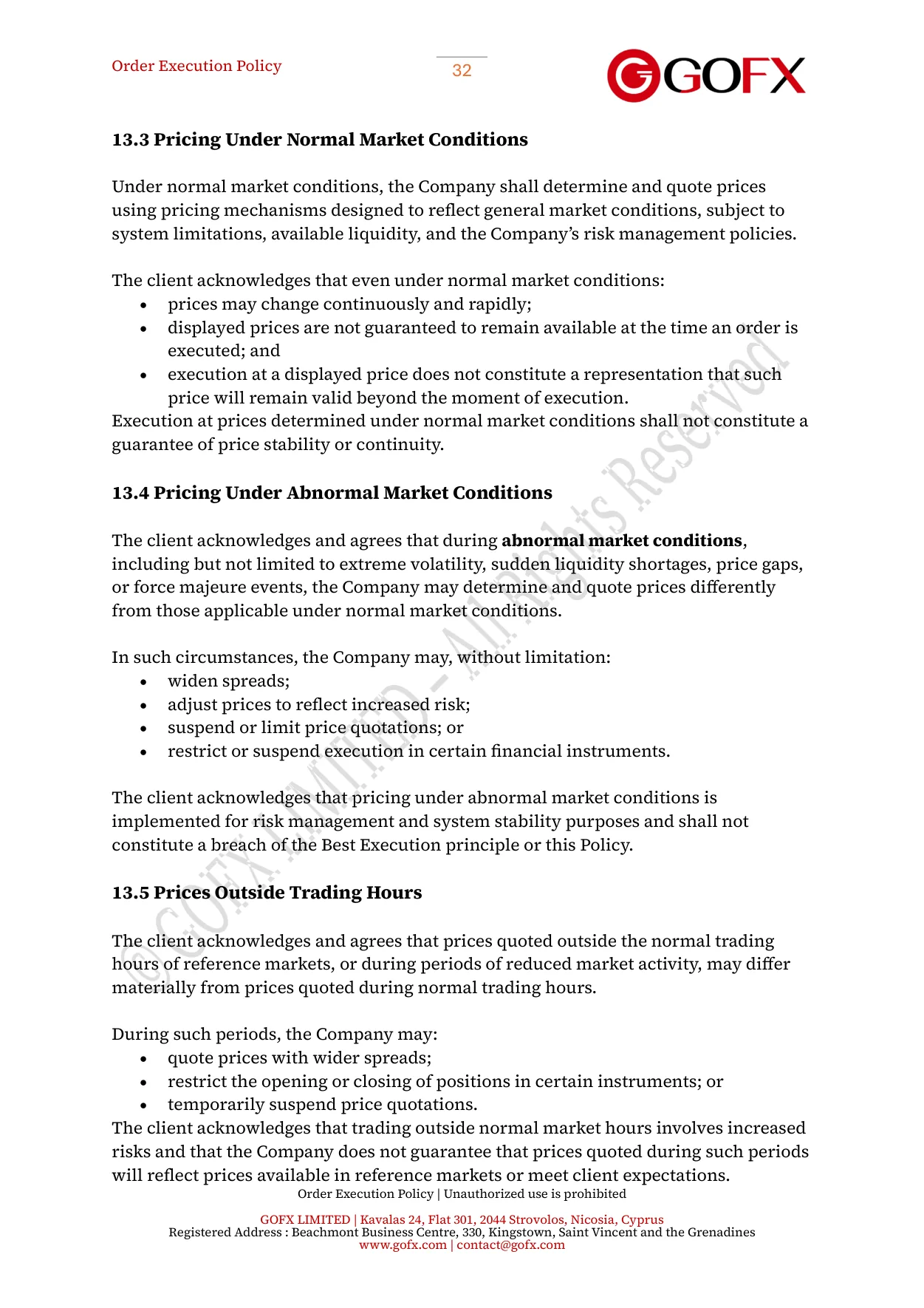 GOFX Order Execution Policy page 37