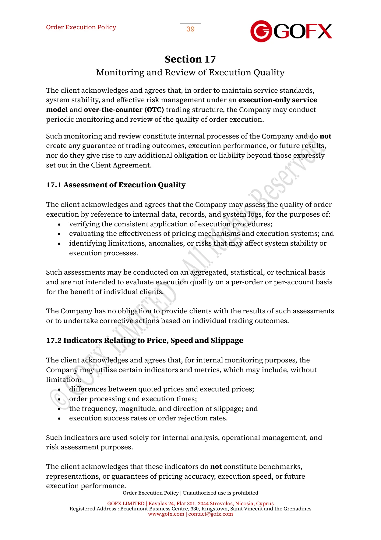 GOFX Order Execution Policy page 44